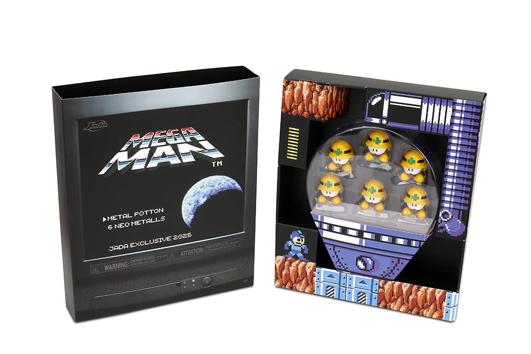 SDCC 2025 Jada Toys Mega Man Neo Metall 1/12 Scale Action Figure 6-Pack Exclusive 36741