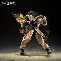S.H. Figuarts Dragon Ball Z Raditz and Son Gohan Kid Action Figure SDCC 2023 Exclusive