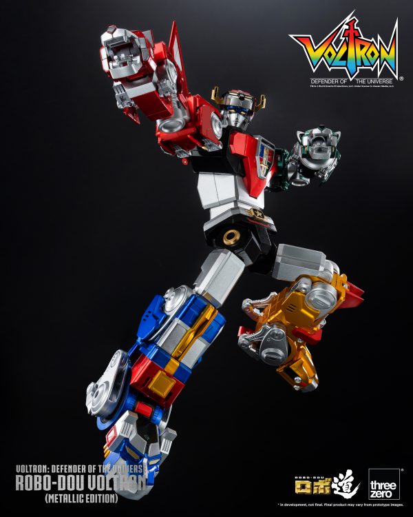 ThreeZero Voltron: Defender of the Universe ROBO-DOU Voltron (Metallic ...