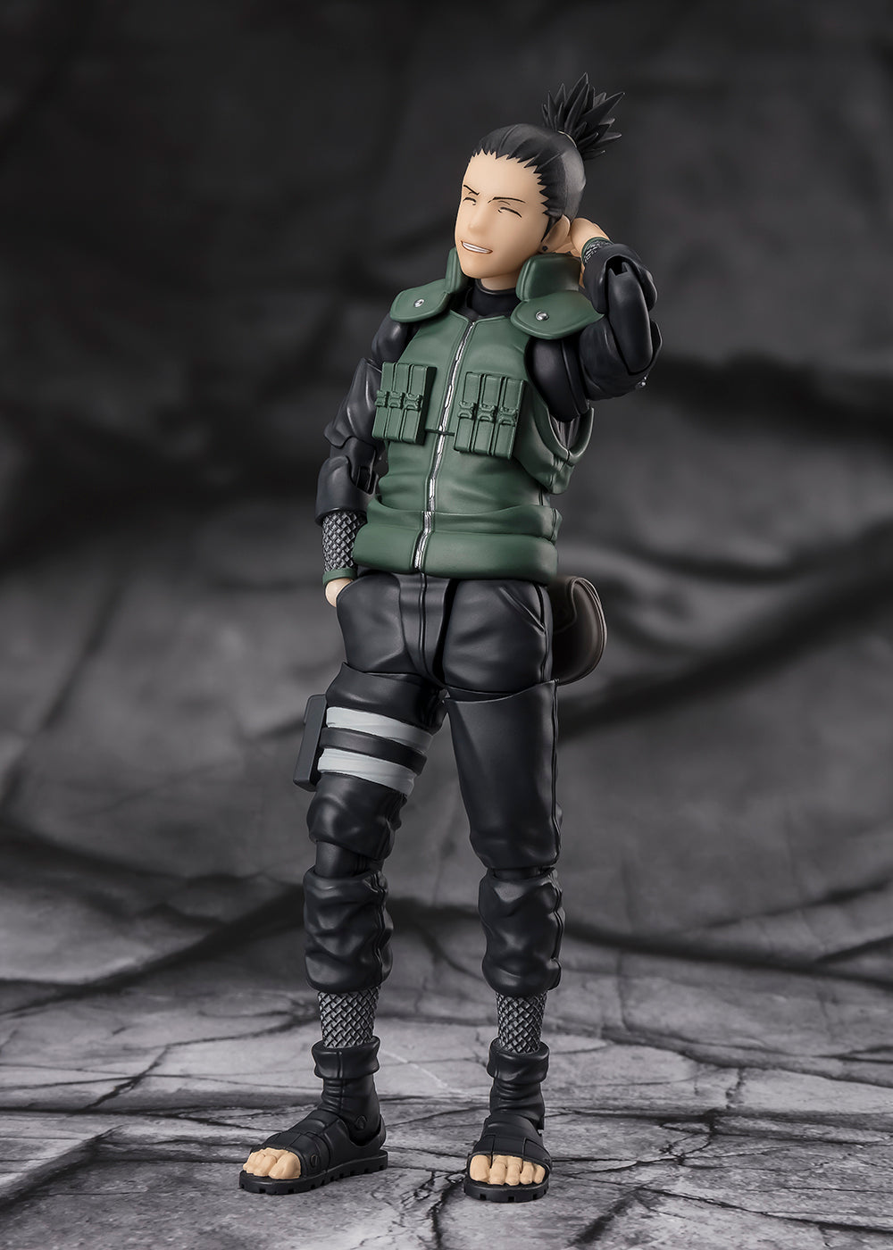 S.H. Figuarts Naruto Shippuden Shikamaru Nara (Brilliant Strategist) Action Figure