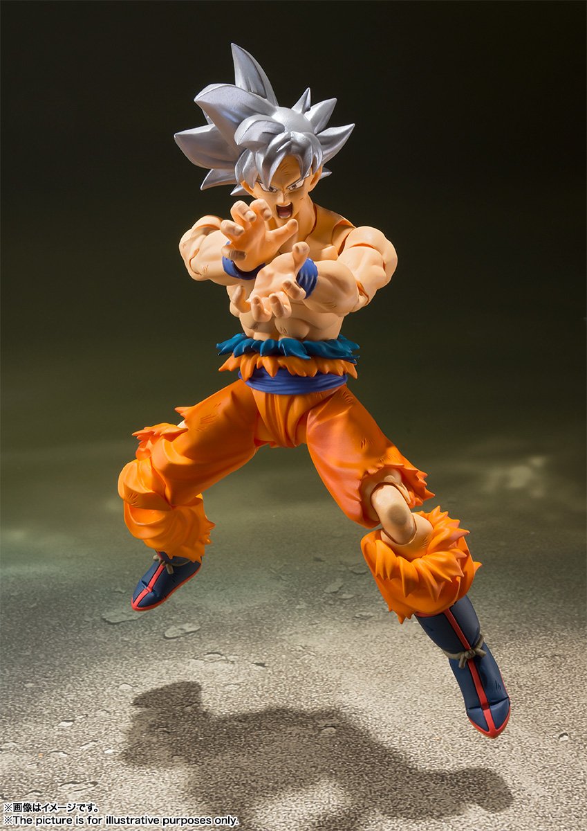 S.H. Figuarts Dragon Ball Super Son Goku Ultra Instinct Action Figure Japan Ver 4