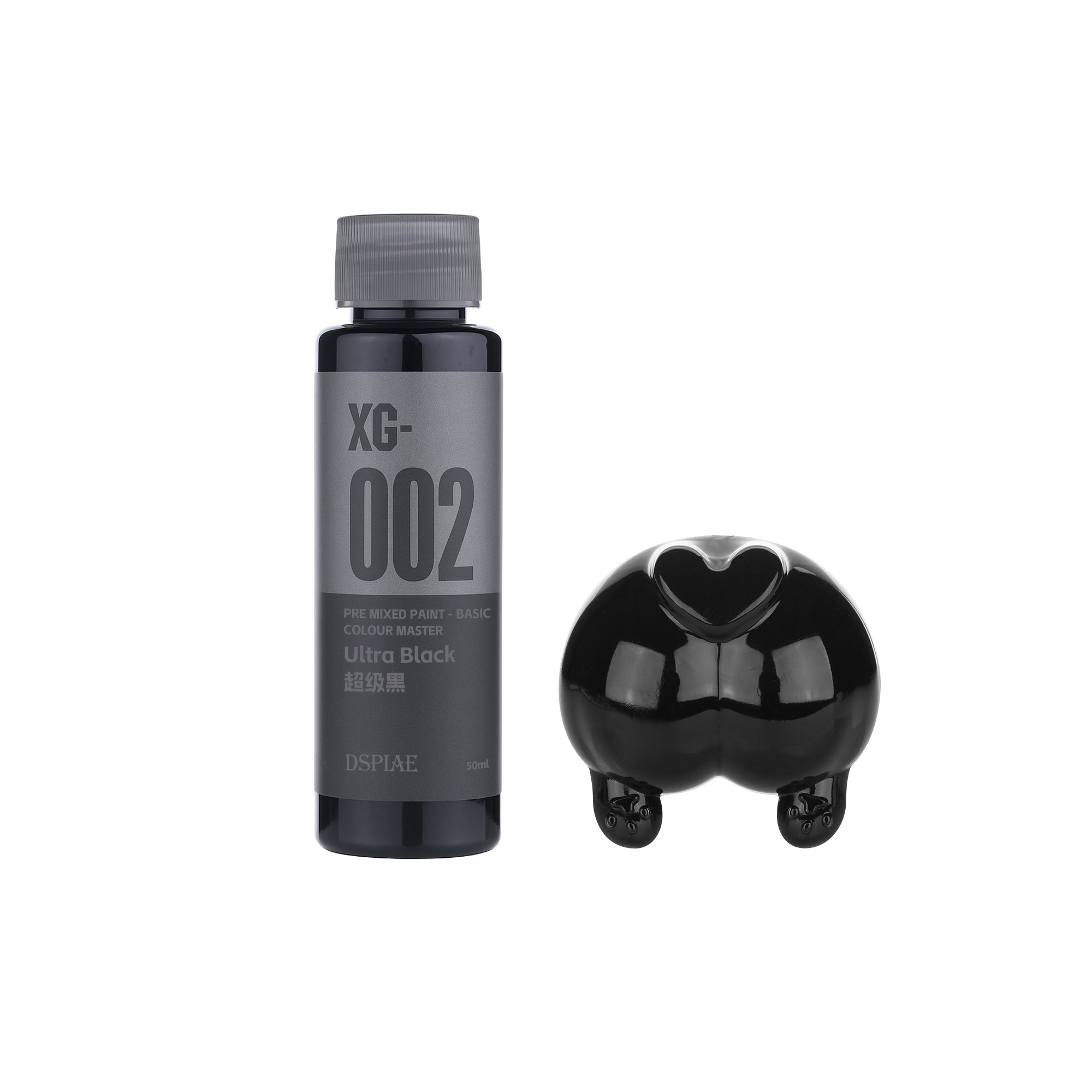 DSPIAE XG-002 Ultra Black Pre-Mixed Paint 50ML