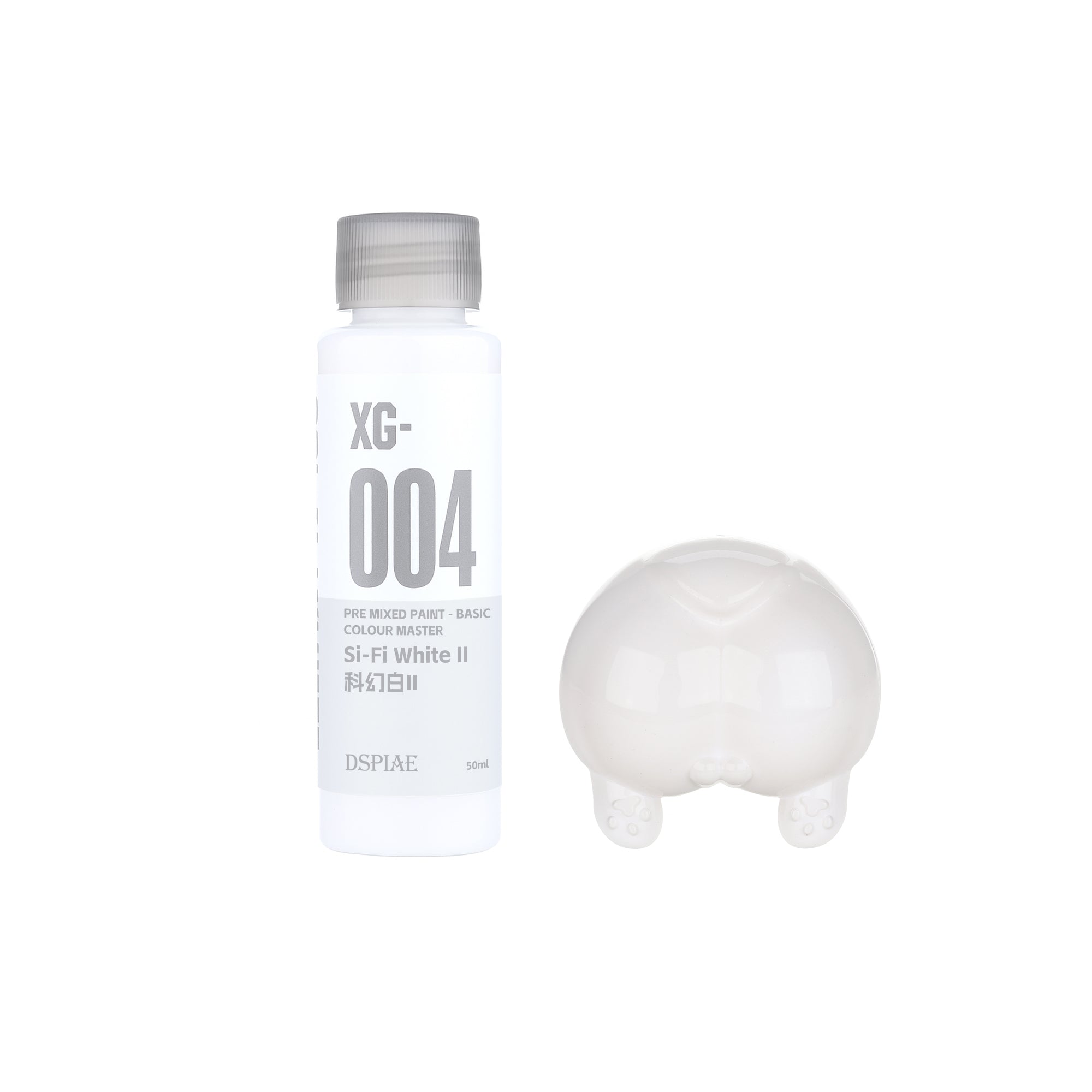 DSPIAE XG-004 Sci-Fi White II Pre-Mixed Paint 50ML