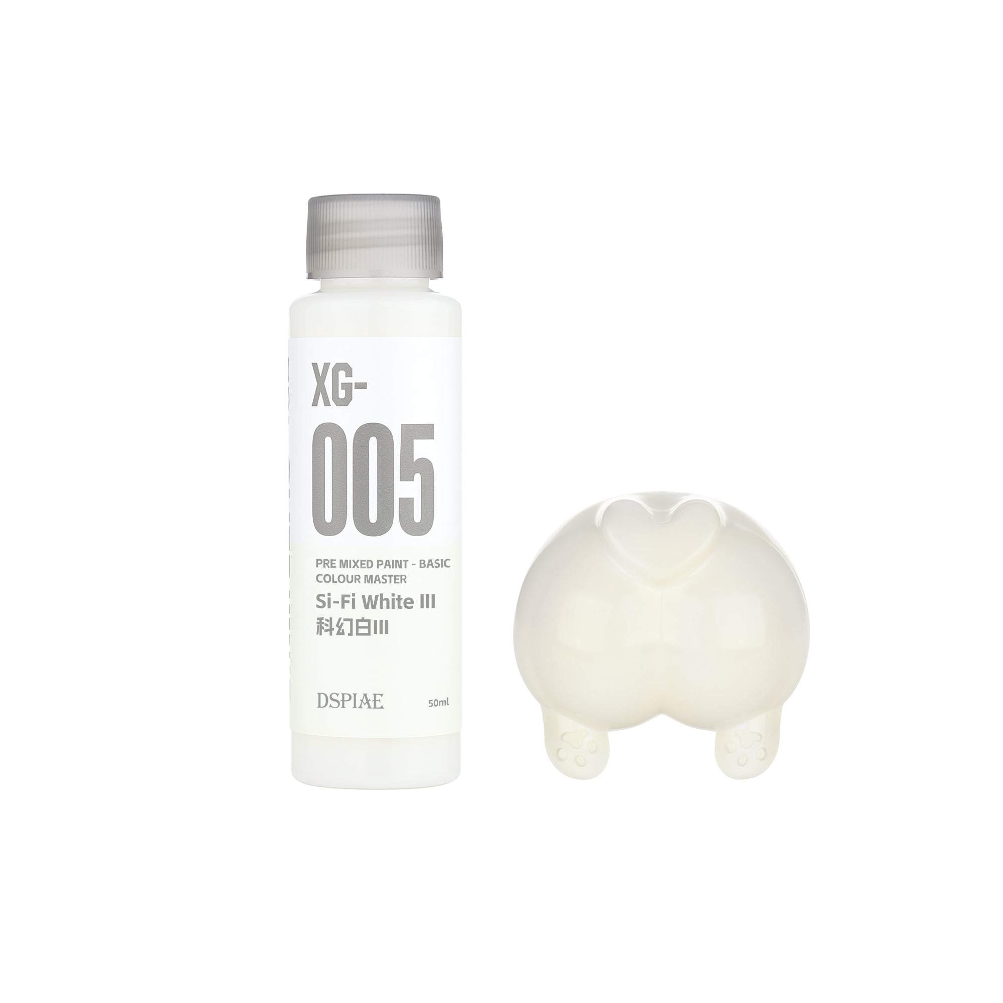 DSPIAE XG-005 Sci-Fi White III Pre-Mixed Paint 50ML