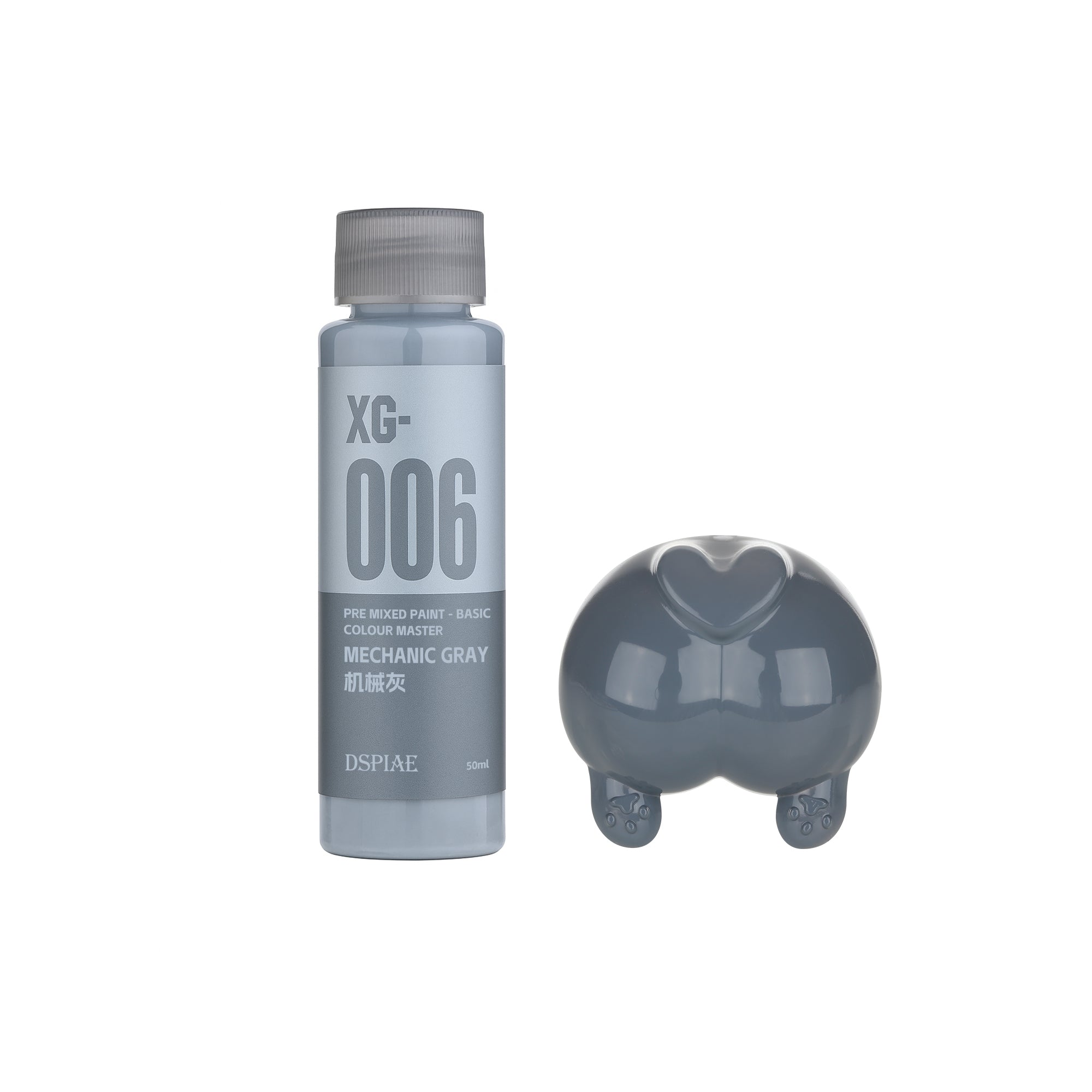 DSPIAE XG-006 Mechanic Gray Pre-Mixed Paint 50ML