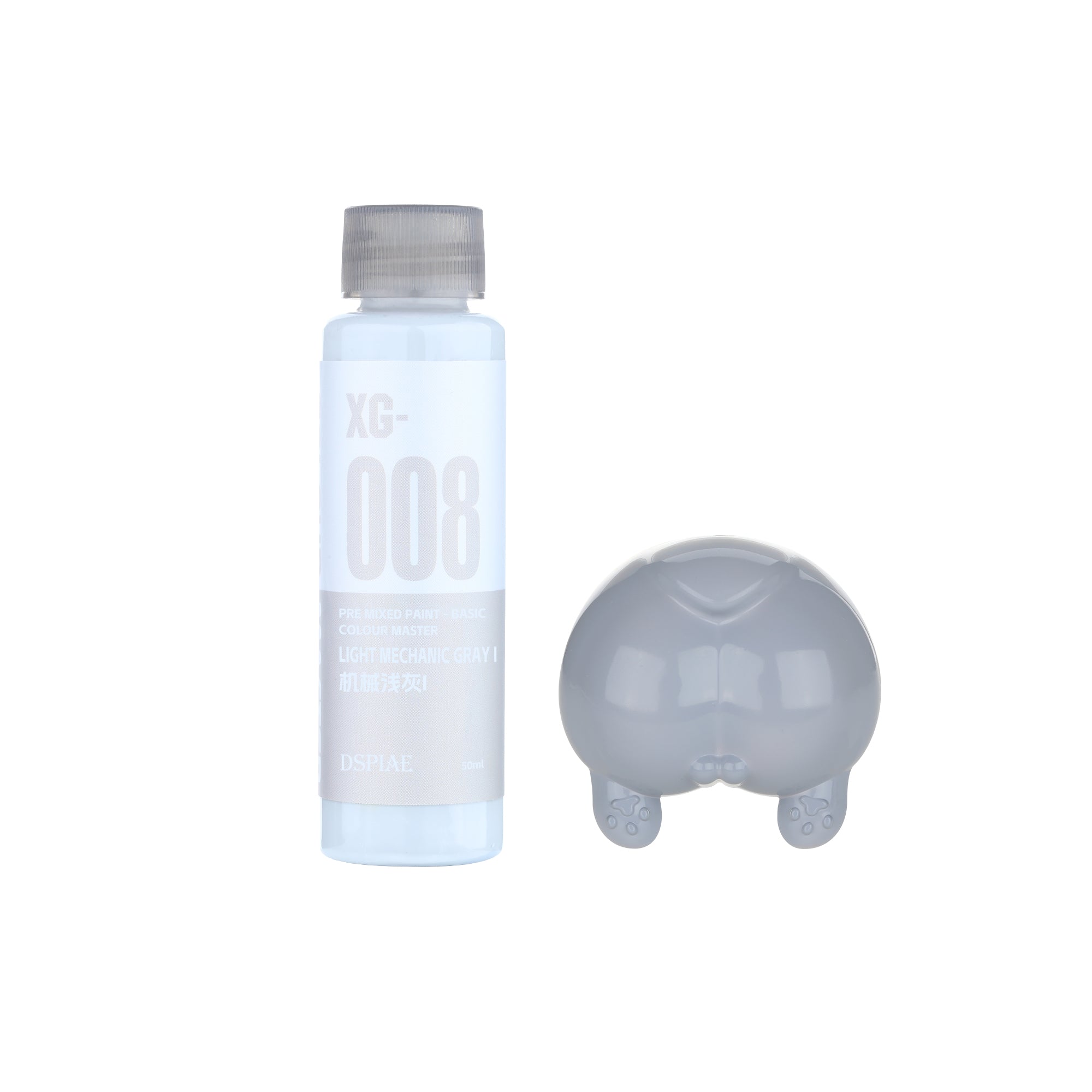 DSPIAE XG-008 Light Mechanic Gray I Pre-Mixed Paint 50ML