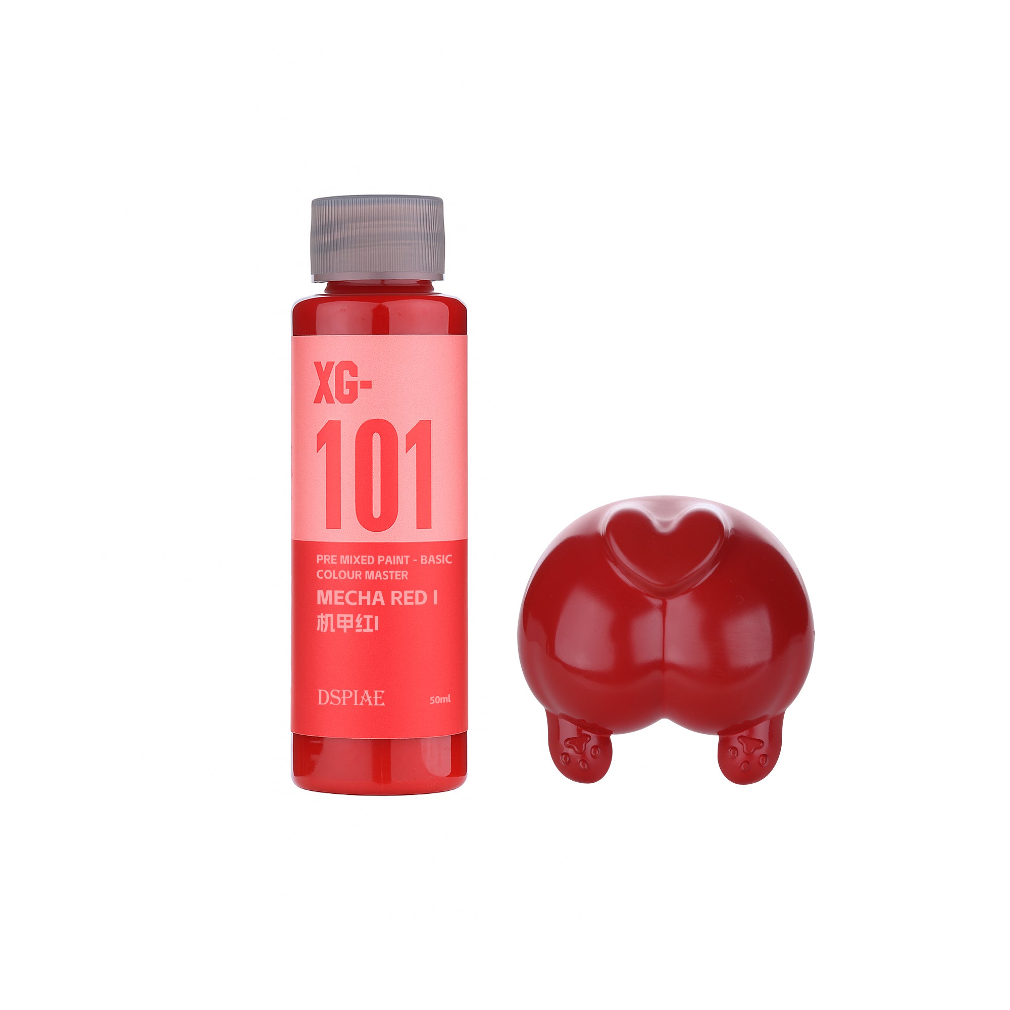DSPIAE XG-101 Mecha Red I Pre-Mixed Paint 50ML