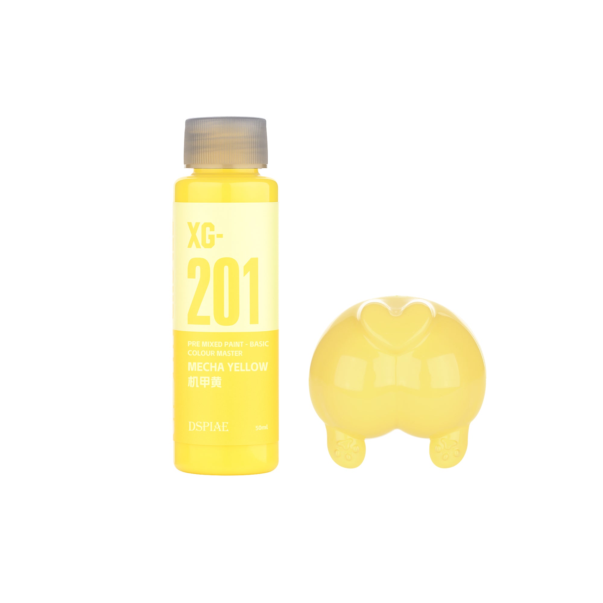 DSPIAE XG-201 Mecha Yellow Pre-Mixed Paint 50ML