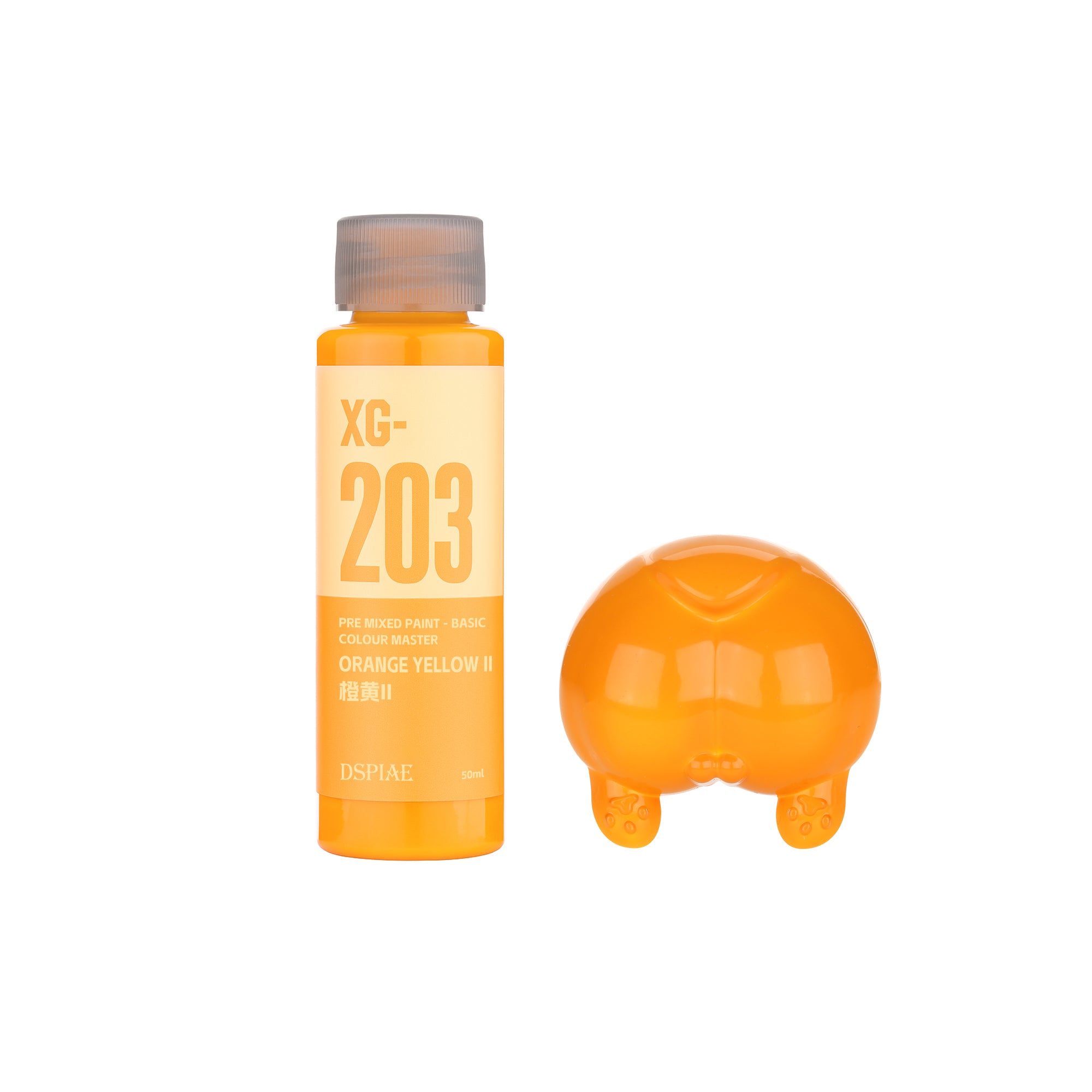 DSPIAE XG-203 Orange Yellow II Pre-Mixed Paint 50ML