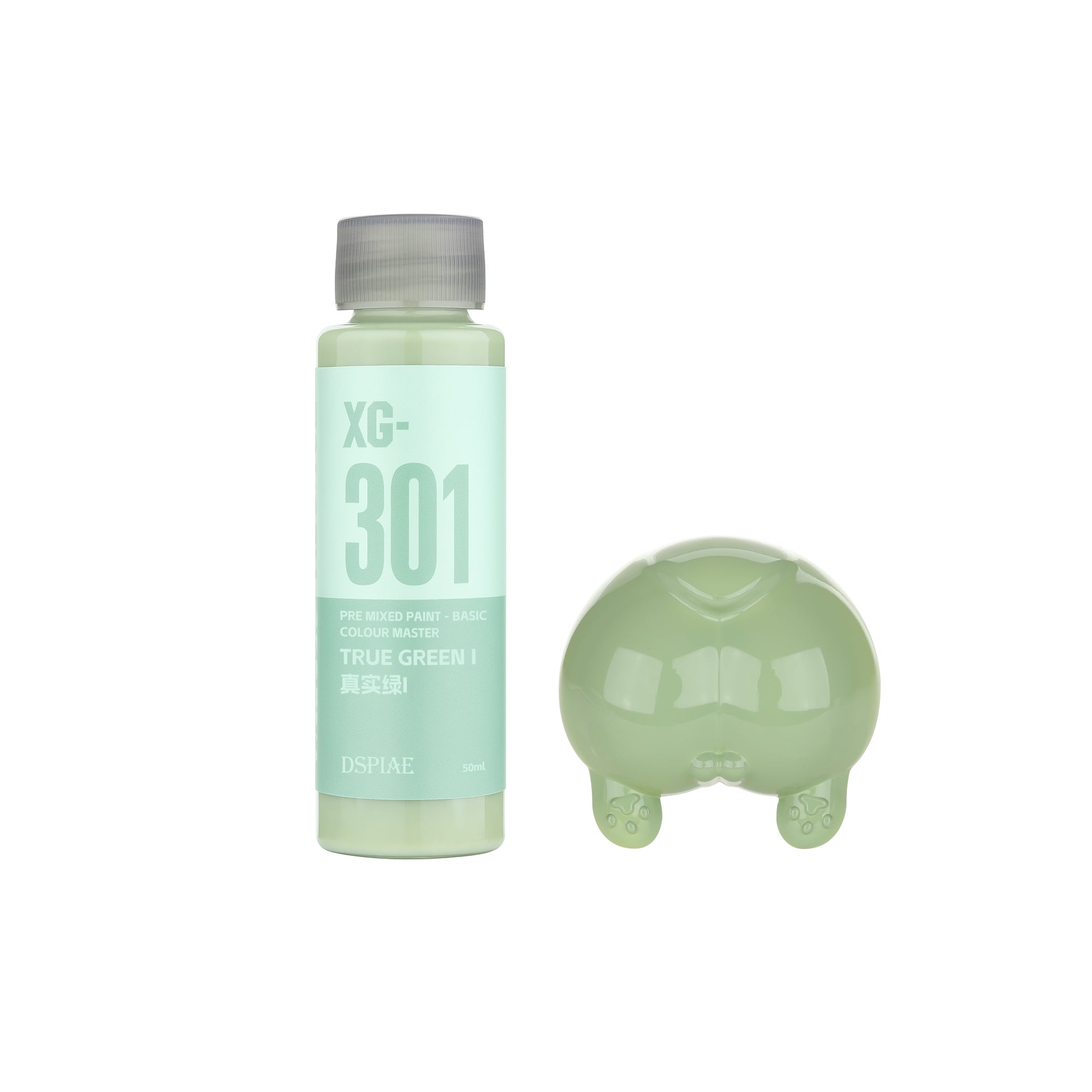 DSPIAE XG-301 True Green I Pre-Mixed Paint 50ML