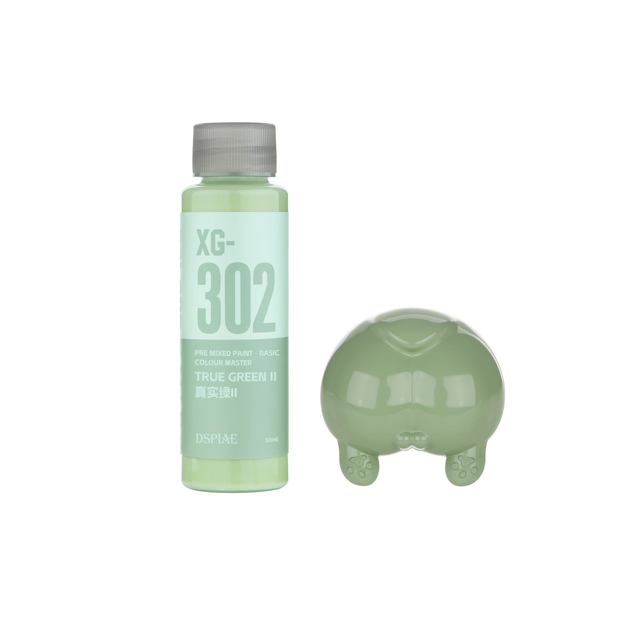 DSPIAE XG-302 True Green II Pre-Mixed Paint 50ML