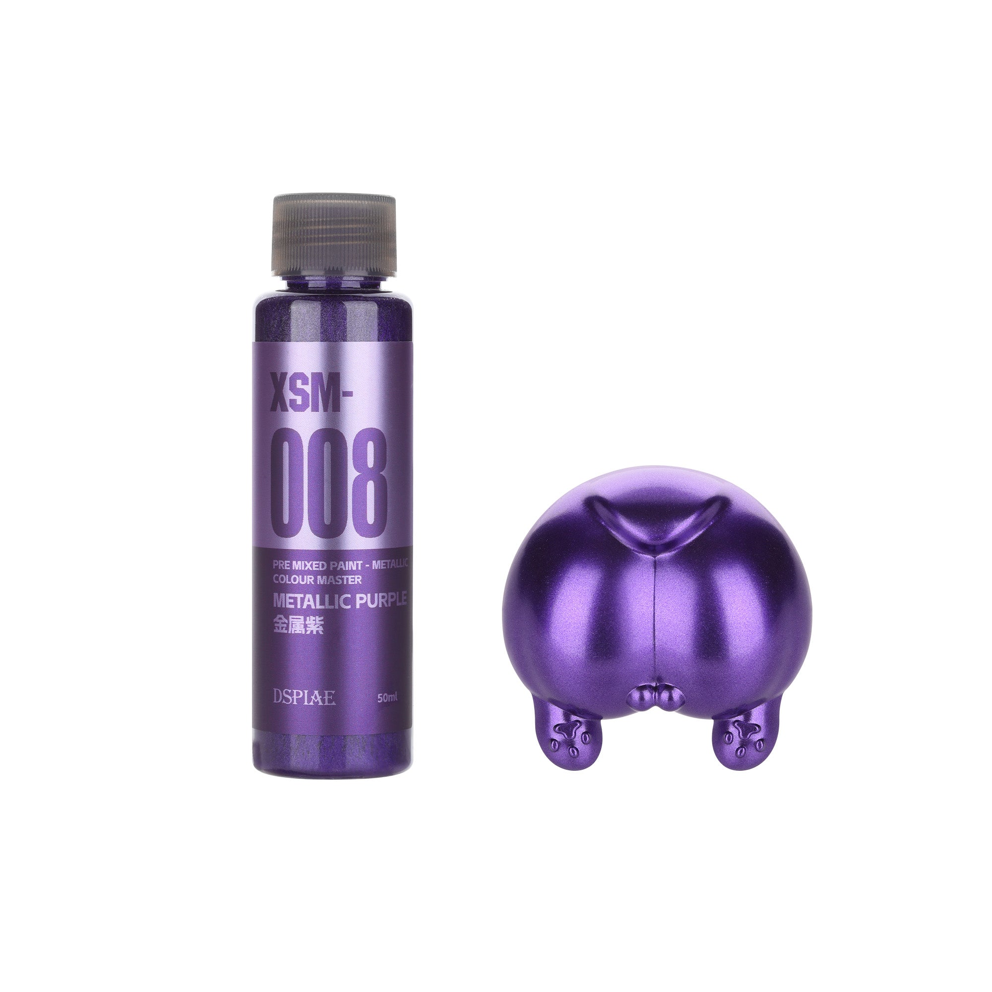 DSPIAE XSM-008 Metallic Purple Pre-Mixed Paint 50ml