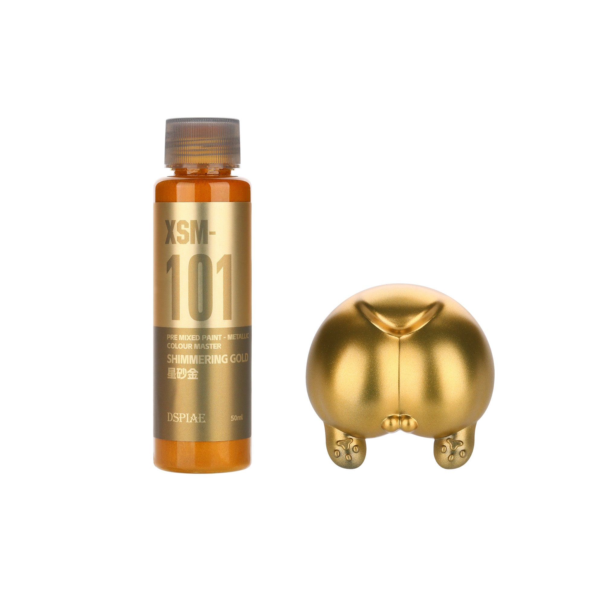 DSPIAE XSM-101 Shimmering Gold Pre-Mixed Paint 50ml