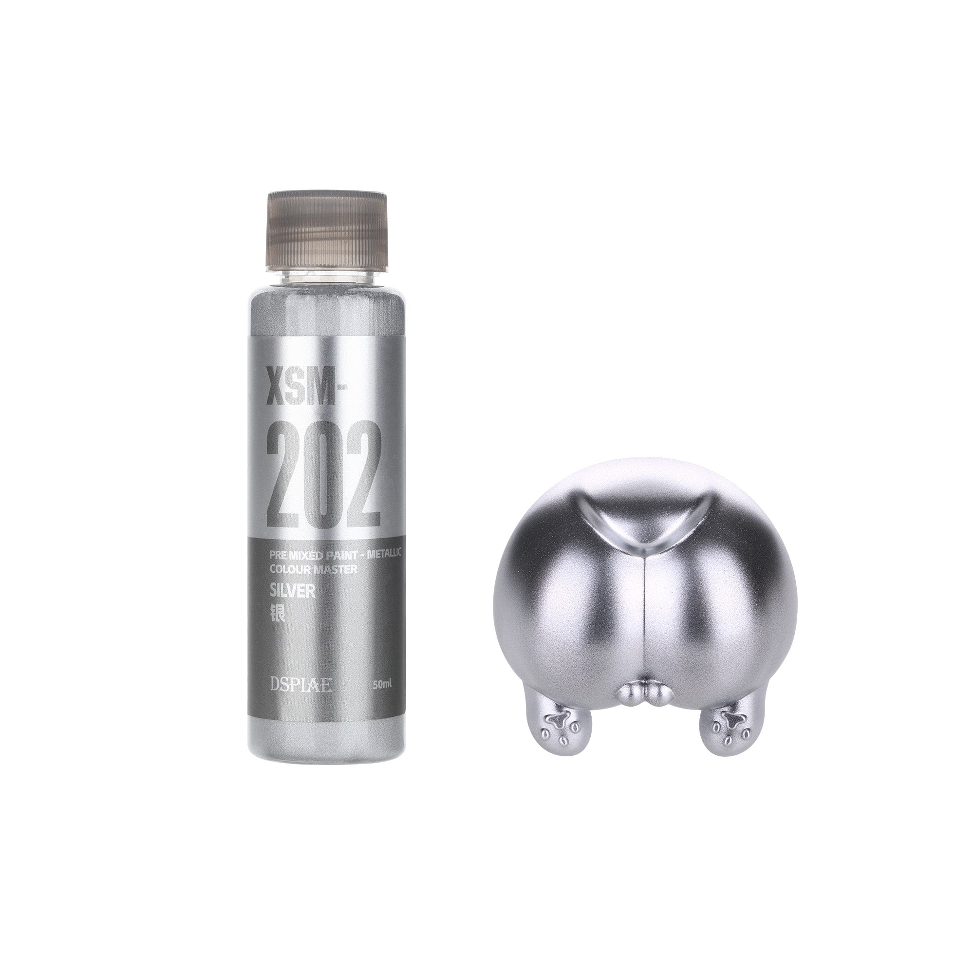 DSPIAE XSM-202 Metallic Silver Pre-Mixed Paint 50ml