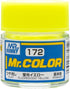 Mr. Hobby Mr. Color C172 Semi Gloss Fluorescent Yellow 10ml Bottle