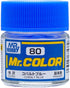 Mr. Hobby Mr. Color C80 Semi Gloss Cobalt Blue 10ml Bottle