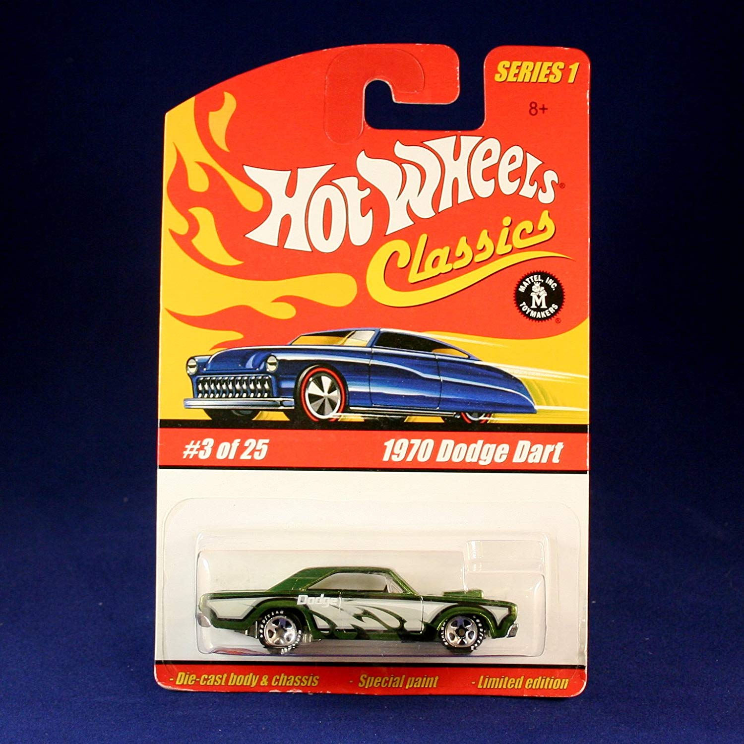 Mattel Hot Wheels Classics Series 1 Dodge Dart (Green) #3/25 1