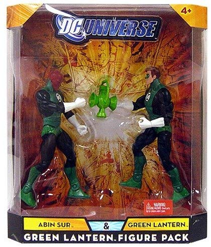 DC Universe Green Lantern Infinite Heroes Collector Abin Sur / Green Lantern 2-Pack Action Figures 1