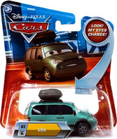 Disney / Pixar CARS Movie 1:55 Die Cast Van #61 w/ Lenticular Eyes!