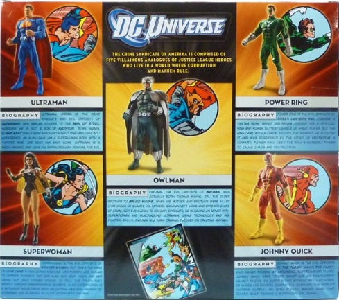 DC Universe Crime Syndicate of Amerika Box Set