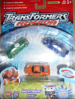 Transformers Armada Mini Cons Set 3 Backtrack Oval Spiral