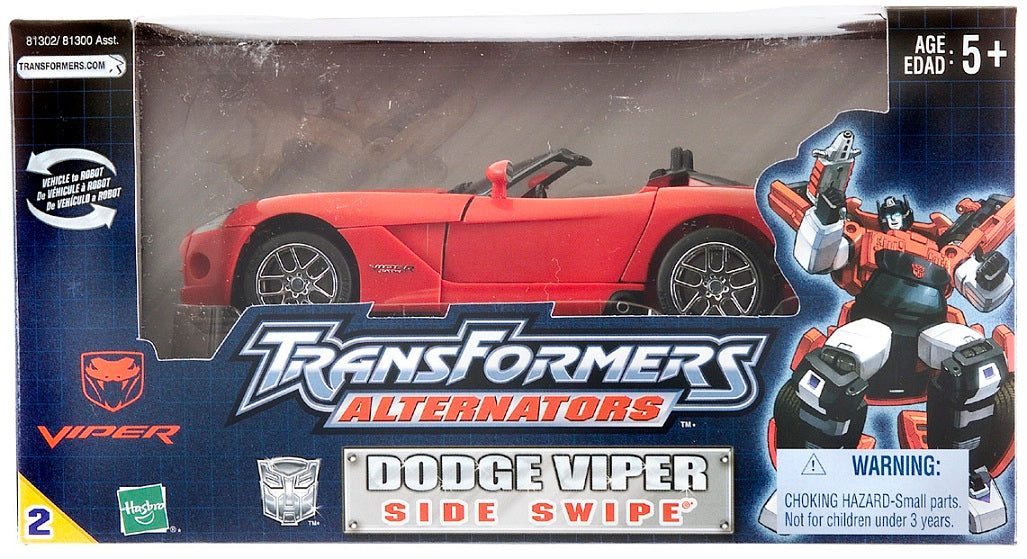 Transformers Alternators #02 Sideswipe - Dodge Viper