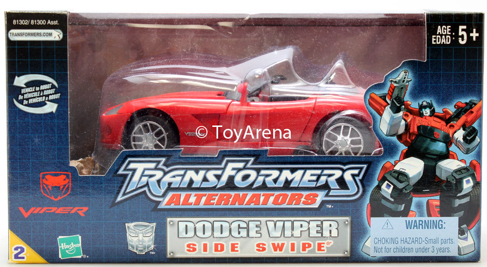 Transformers Alternators #02 Sideswipe - Dodge Viper Shelf Wear