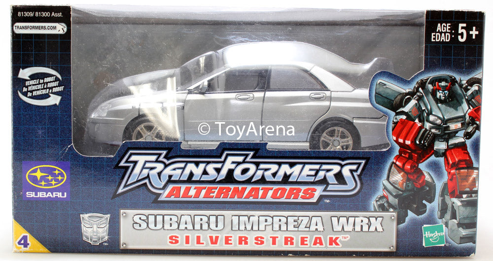 Transformers Alternators #04 Silverstreak - Subaru Impreza WRX Shelf Wear