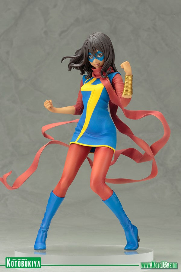 Kotobukiya Bishoujo Marvel Comics Ms. Marvel Kamala Kham Statue MK221