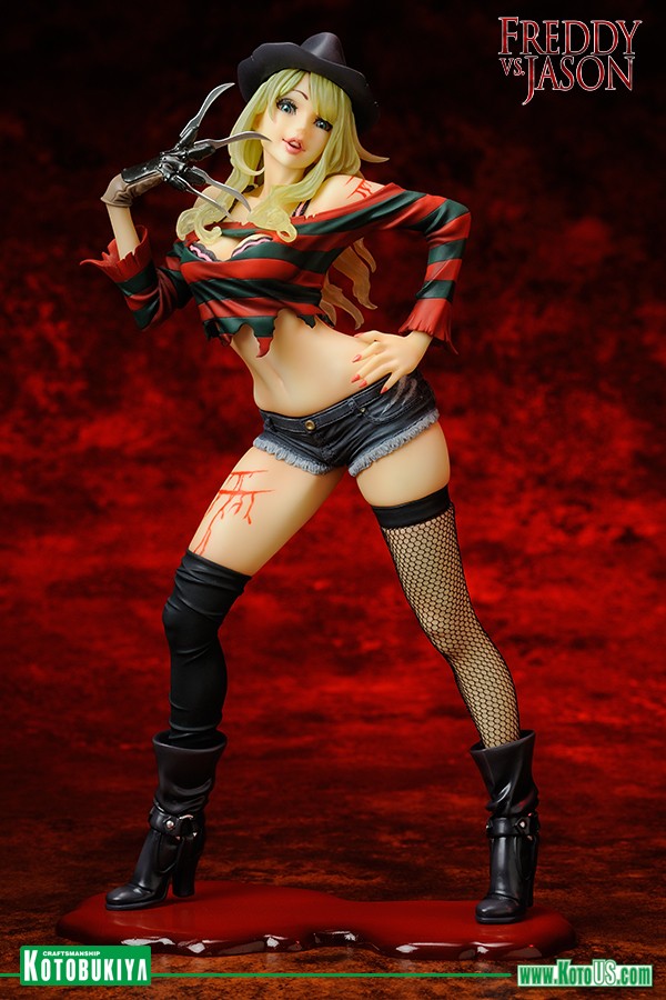 Kotobukiya Bishoujo Freddy vs Jason Freddy Krueger 2nd Edition Statue