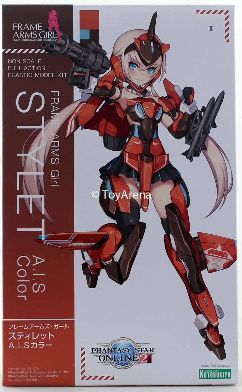 Kotobukiya Frame Arms Girl Stylet A.I.S. Color Model Kit KP451