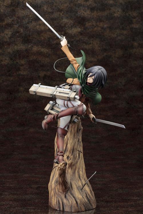 Kotobukiya 1/8 ArtFXJ Attack On Titan Mikasa Ackerman (Renewal Package Ver.) Scale Figure Statue PP802