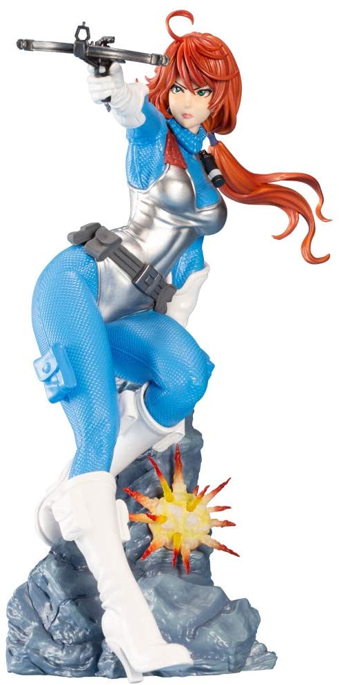 Kotobukiya Bishoujo G.I. Joe Scarlett Sky Blue Color Ver. Statue Figure SV279
