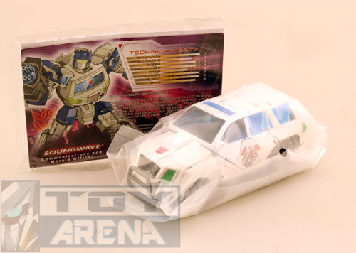 Botcon Soundwave Botcon 2012 Transformers Exclusive Shattered Glass Soundwave Invasion