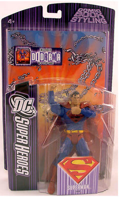 DC Super Heroes S3 Superman Black Logo Variant Select Sculpt Series