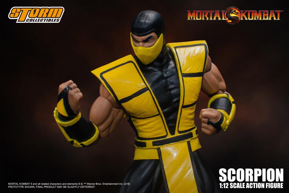 Storm Collectibles 1/12 Mortal Kombat Scorpion Scale Action Figure 8