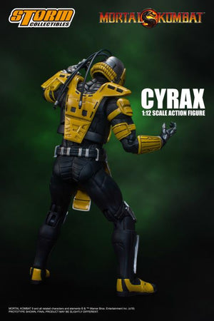 Storm Collectibles 1/12 Mortal Kombat Cyrax Scale Action Figure 2