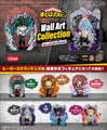 Re-Ment My Hero Academia DesQ Wall Art Collection Heroes and Villains Trading Figures Box Set of 6