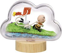 Re-Ment Peanuts Snoopy Weather Terrarium Assortment Trading Figures Box Set of 6
