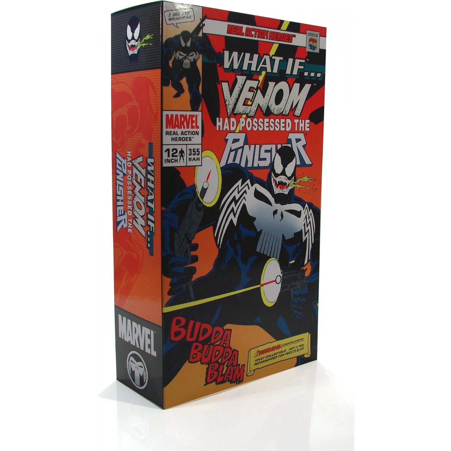 Medicom 1/6 RAH Marvel Venom (Punisher Ver.) 12" Real Action Heroes Action Figure 1