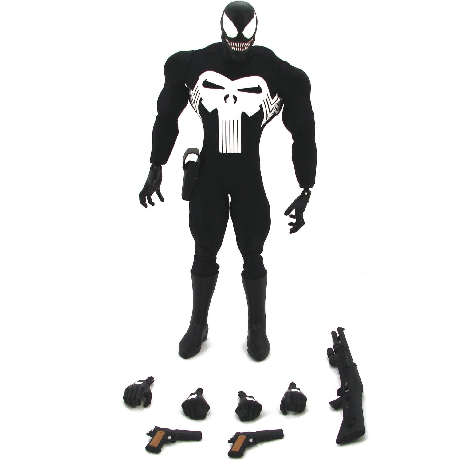 Medicom 1/6 RAH Marvel Venom (Punisher Ver.) 12" Real Action Heroes Action Figure 3