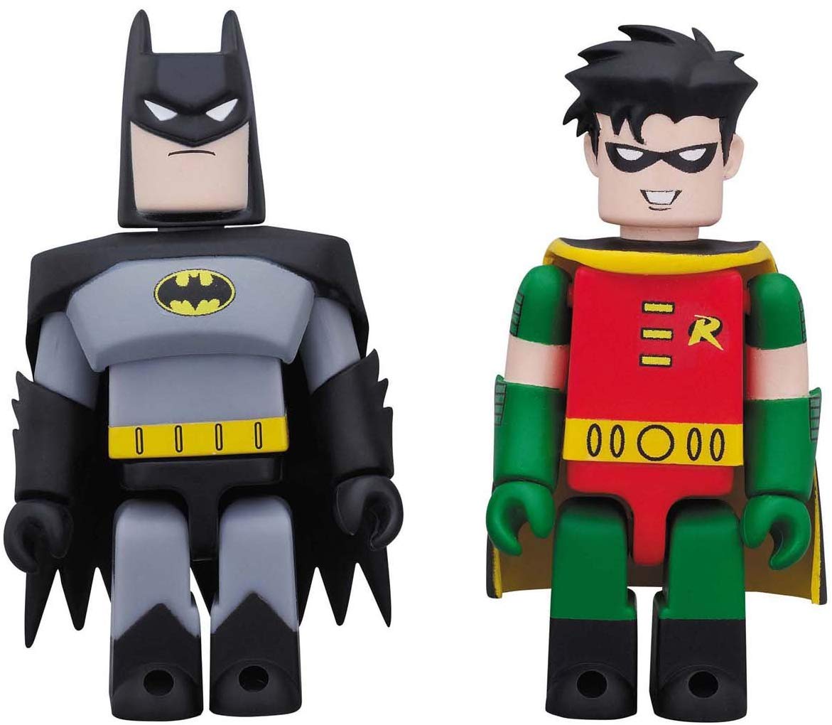 DC Collectibles DC Comics Kubrick Batman and Robin Animated Series Action Figure set 1