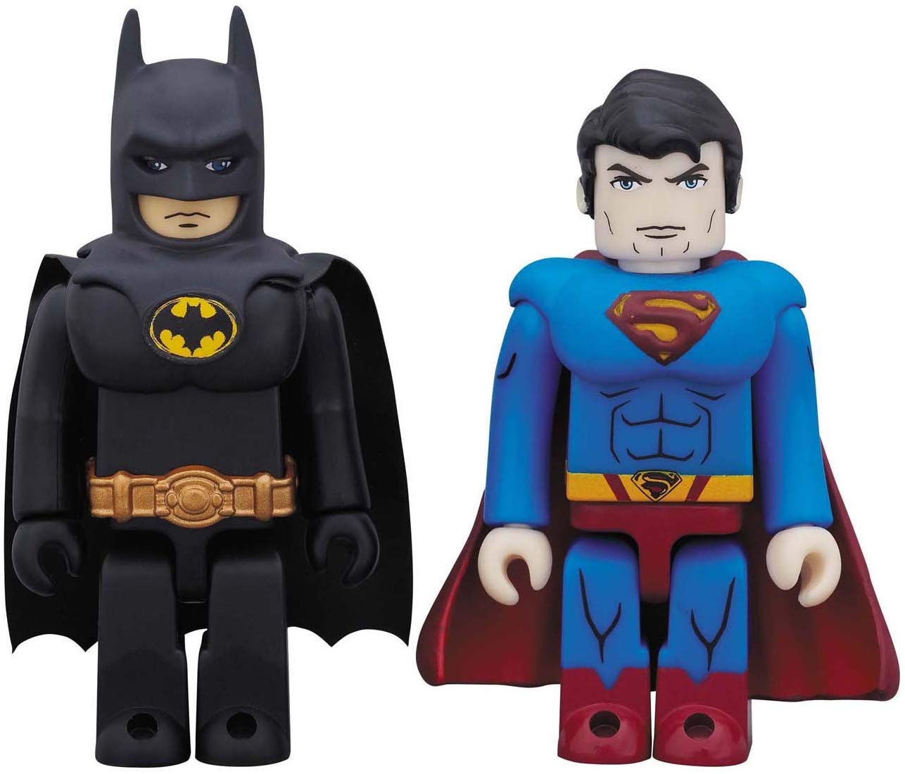 DC Collectibles DC Comics Kubrick Batman and Superman Series Action Figure set 1