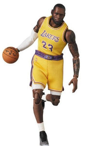 Mafex No. 127 Lebron James Los Angeles Lakers NBA Action Figure