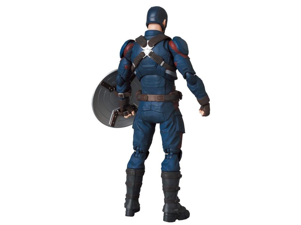 Mafex No. 130 Avengers Endgame Captain America Action Figure Medicom