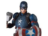 Mafex No. 130 Avengers Endgame Captain America Action Figure Medicom