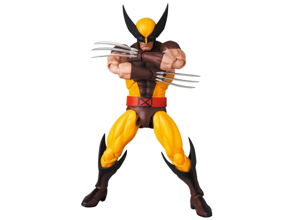 Mafex No. 138 X-Men Wolverine (Brown Costume) Action Figure