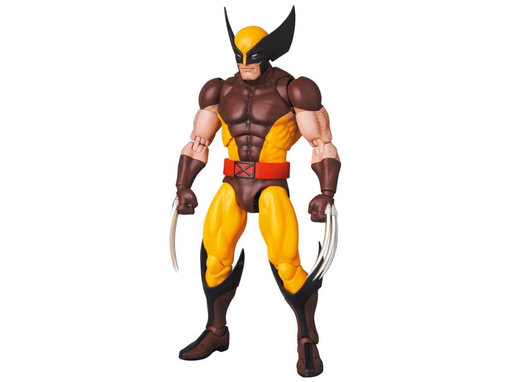 Mafex No. 138 X-Men Wolverine (Brown Costume) Action Figure