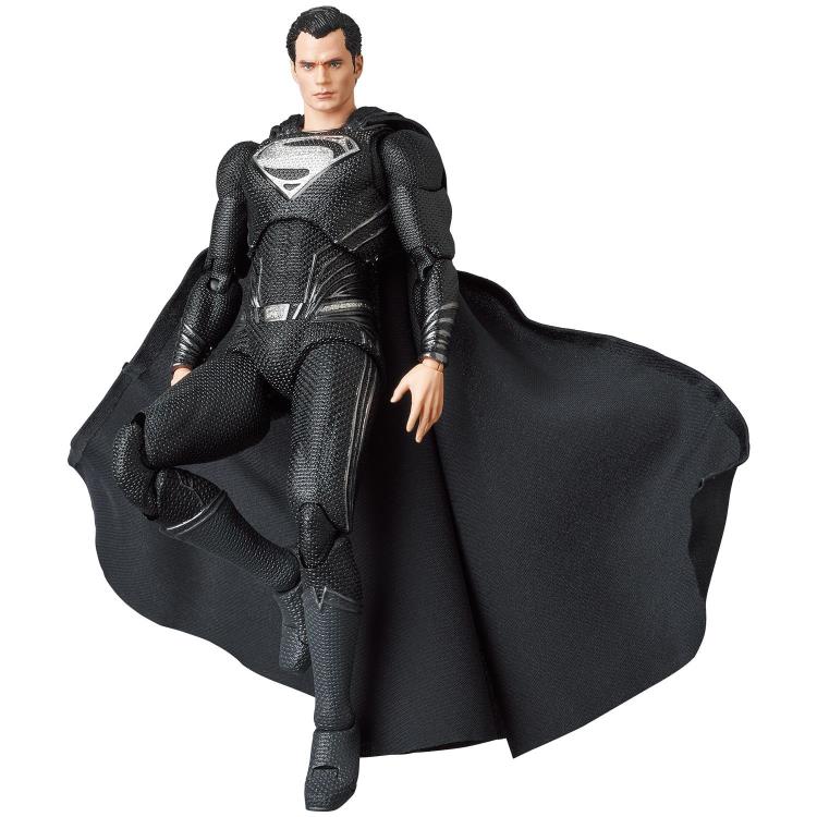 Mafex No. 174 Zack Snyder's Justice League Superman (Black Suit) Action Figure Medicom