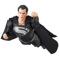 Mafex No. 174 Superman (Black Suit) Zack Snyder's Justice League Action Figure Medicom
